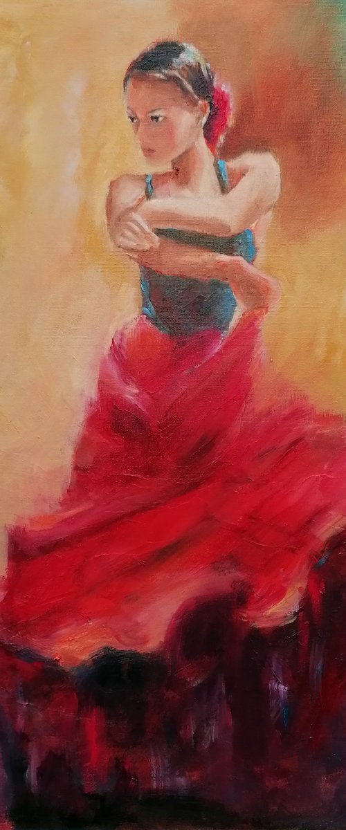 Flamenco Dancer 66 by Susana Zarate