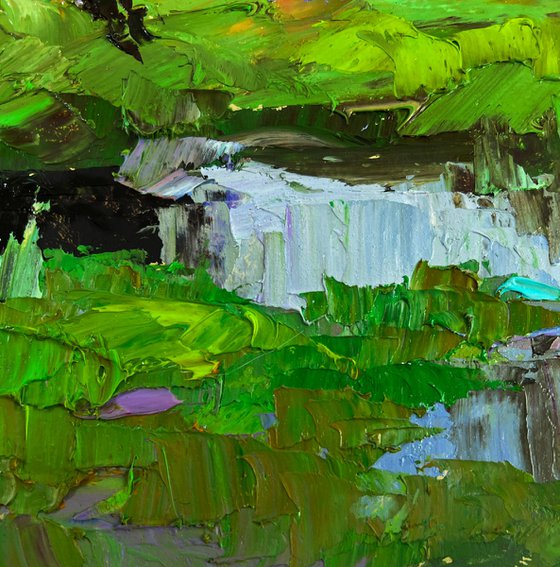 Quiet Autumn in the Sun's Rays