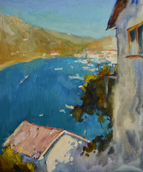 View of Balaklava Bay by Nadia Boldina