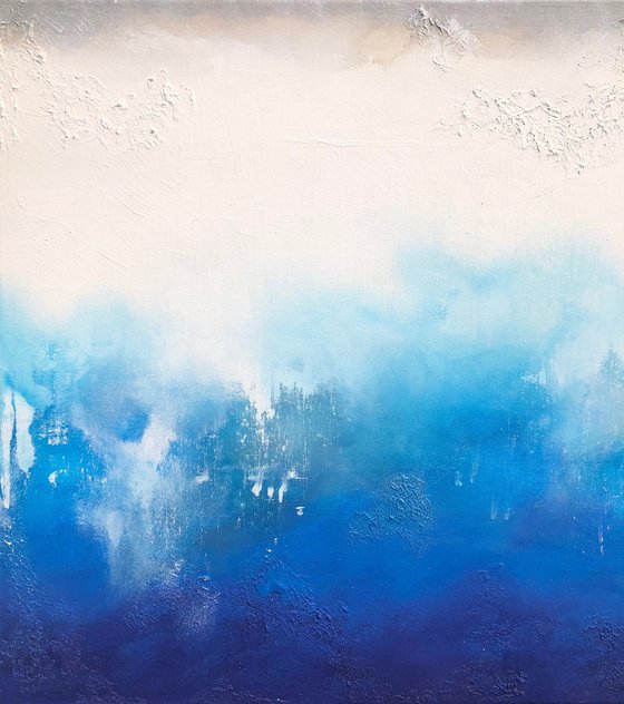 brightness in blue  (160 x 70 cm) Dee Brown