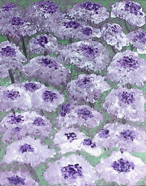 Floribunda Flowers by Alan Horne Art Originals