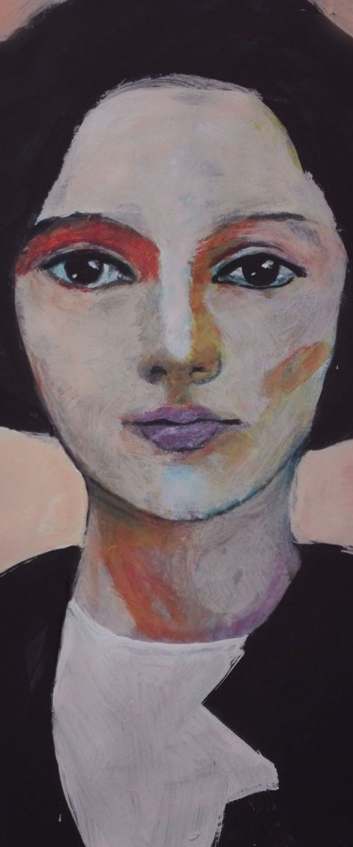 Girls on paper 1304b -19 by Richard  Kuhn