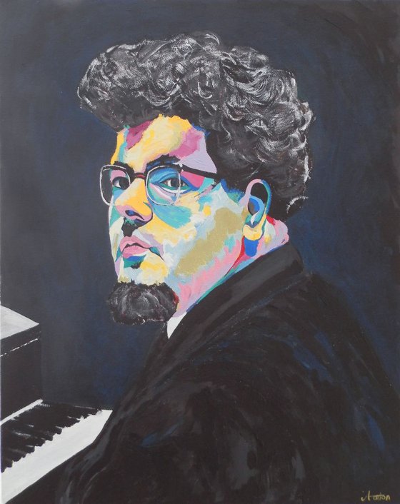 Portrait of John Ogdon - Piano Man