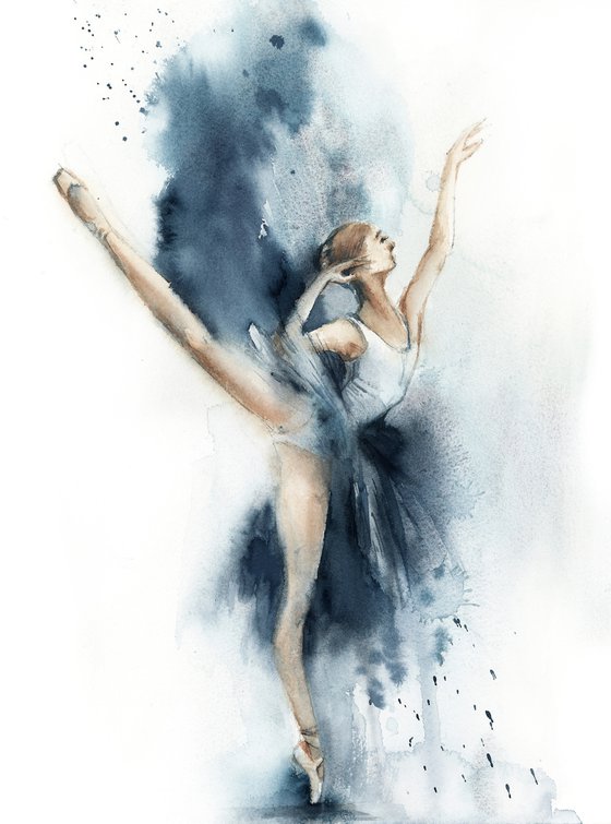 Ballerina in Blue n.4