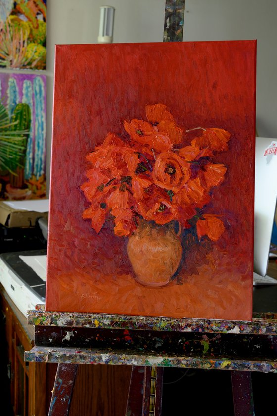 Poppies in the Vase