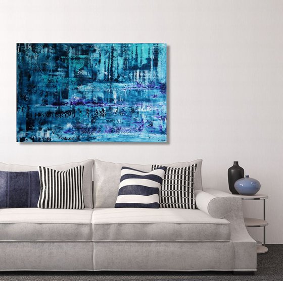 Floating VII (120 x 80 cm) XXL (48 x 32 inches)