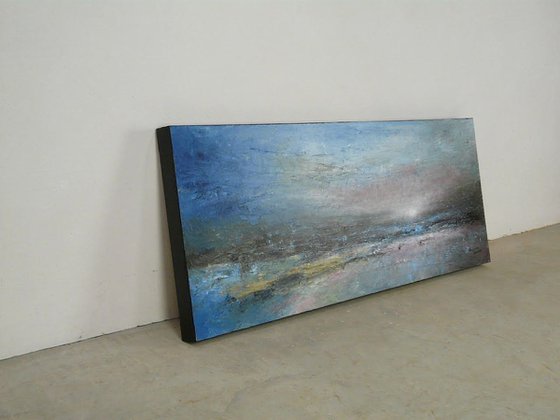 Moody Shore  (Large, Panoramic, 100x40cm)