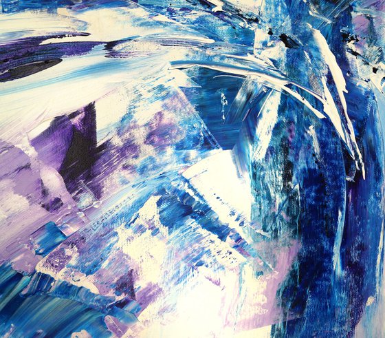 Violet And Blue Abstraction...XL 1