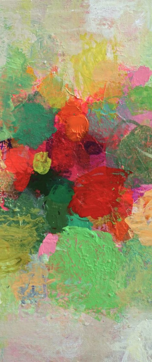 Roses And Leaves by Sandy Dooley