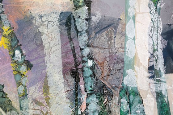 Still standing 02- Landscape tree trunks