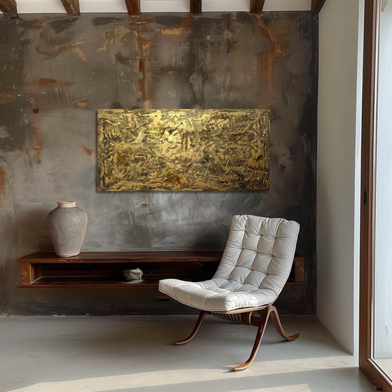 Gold Leaf 120x60x2