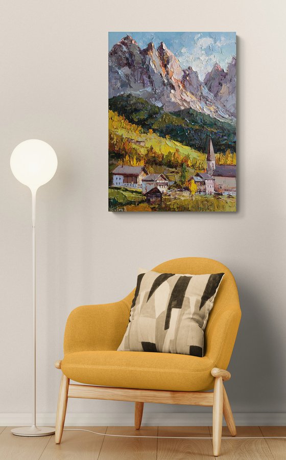 Sunlit Dolomites