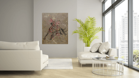 I 107 - Galloping horse