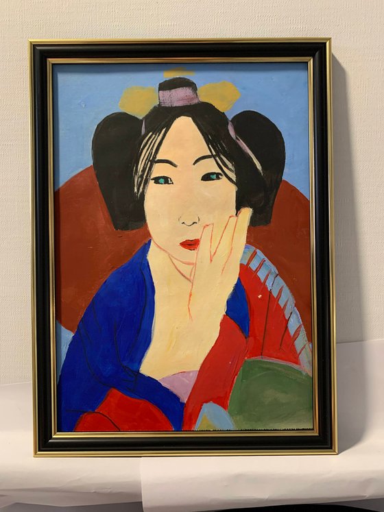 Japanese beauty. Geisha. #3
