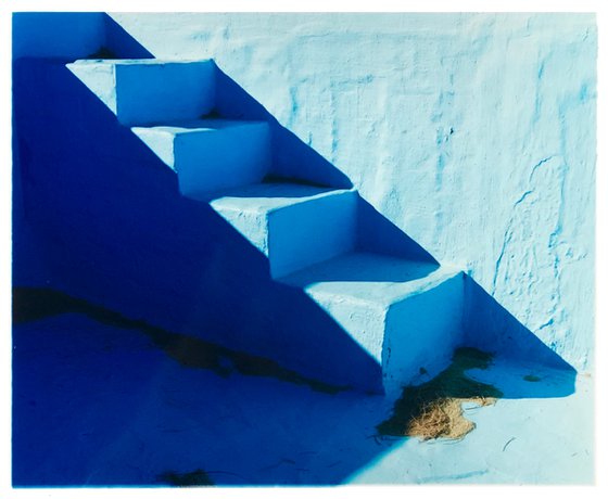 Steps, Zzyzx Resort Pool, Soda Dry Lake, California