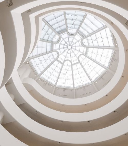 Guggenheim Interior Panorama by Tom Hanslien