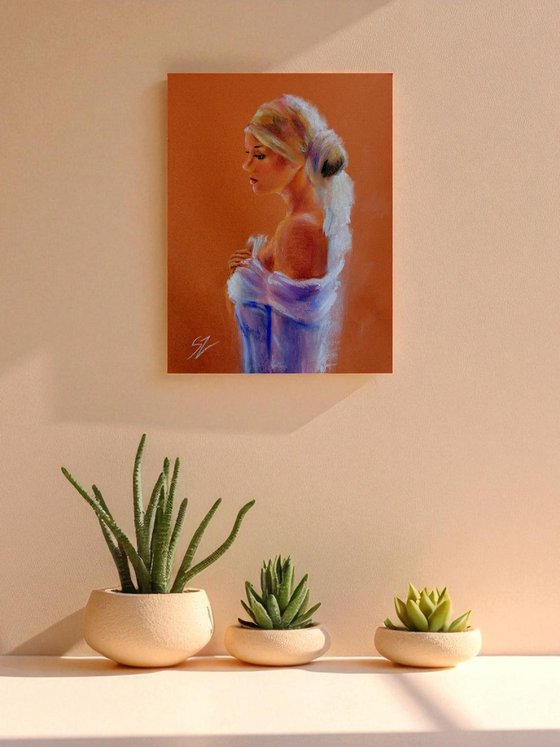 Portrait in Orange