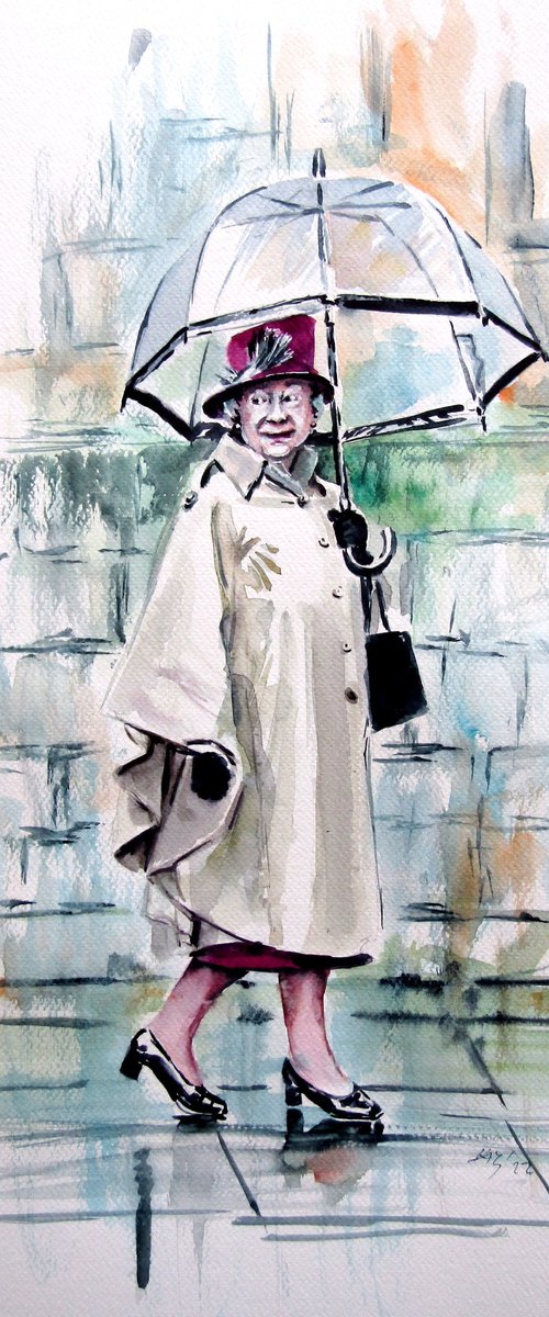 Queen Elizabeth II by Kovács Anna Brigitta