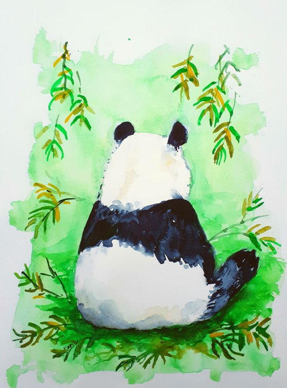 "Little sulking Panda"