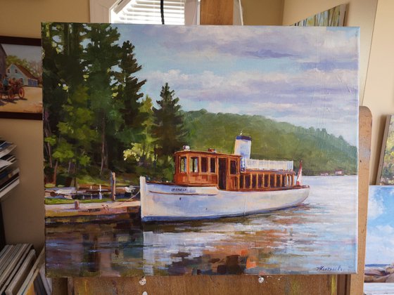 Resting on the lake