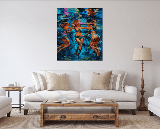 In the calm of the evening