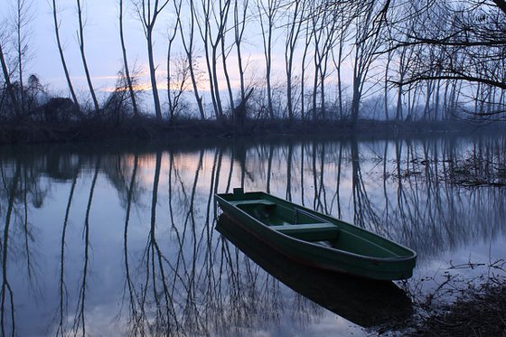 Boat on the river