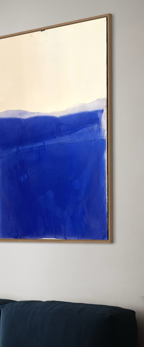 Blue Landscape by Marilina Marchica