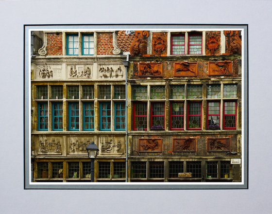 Old Houses, Ghent, Belgium