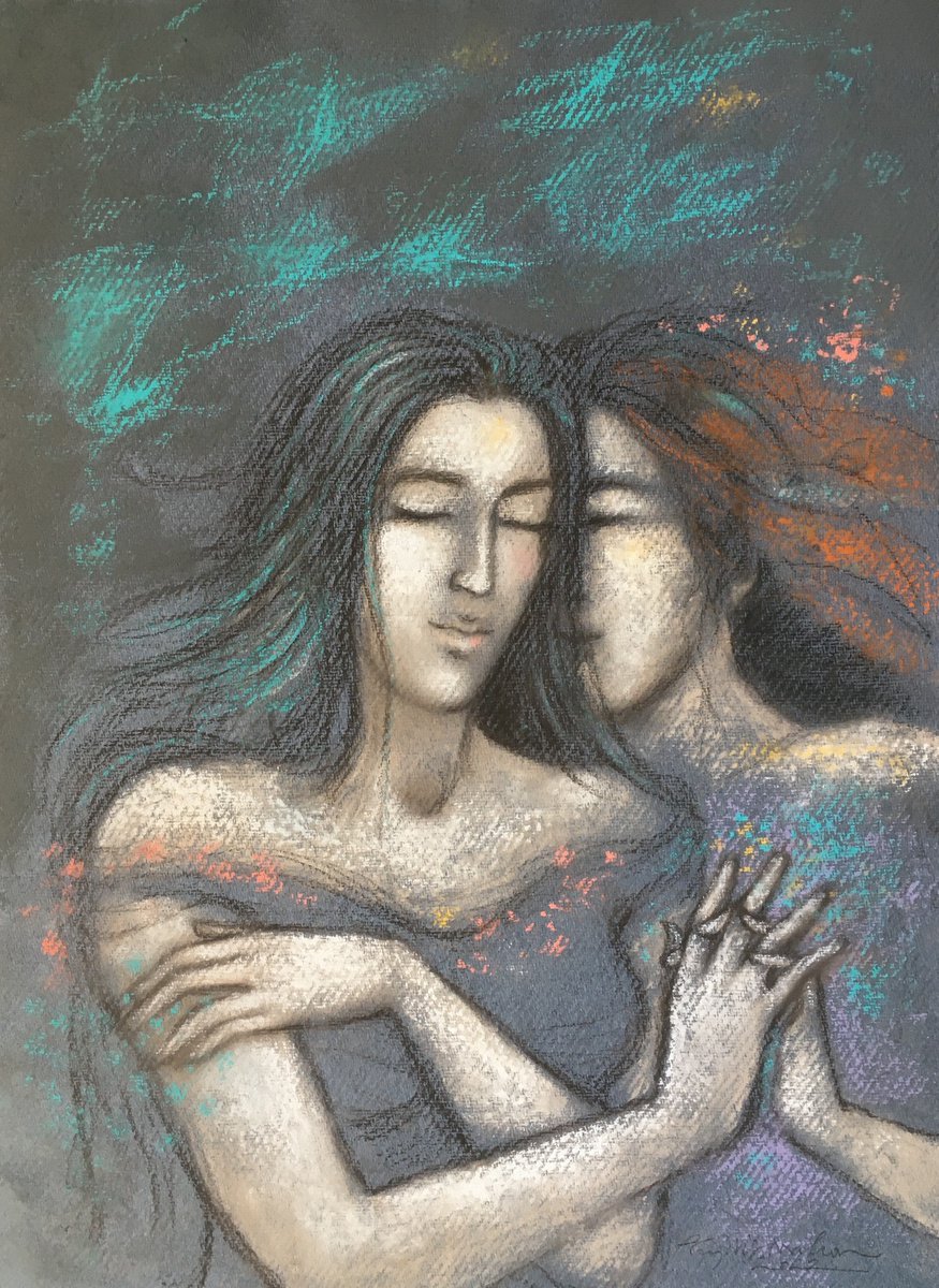 Two Women by Phyllis Mahon