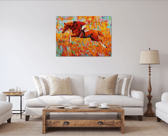 Show. Horses series.