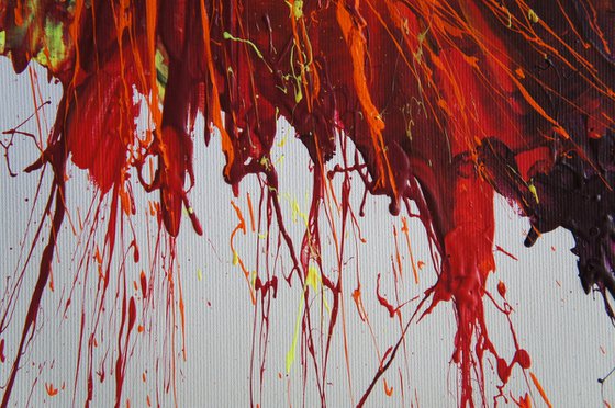 Right Into The Blaze (Spirits Of Skies 096080) (120 x 80 cm) XXL (48 x 32 inches)