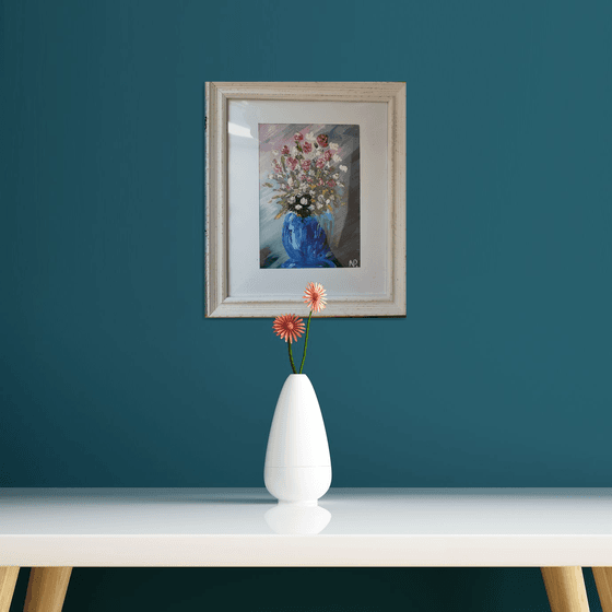 Roses in a vase