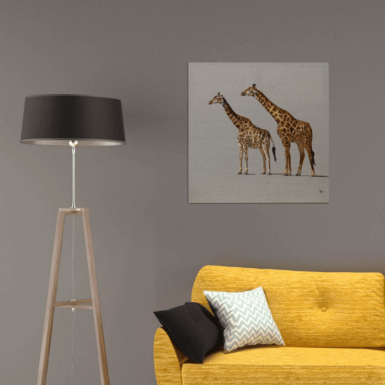 Pair of Giraffe