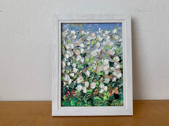 White flowers