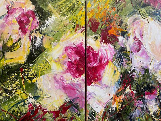 Roses. Diptych