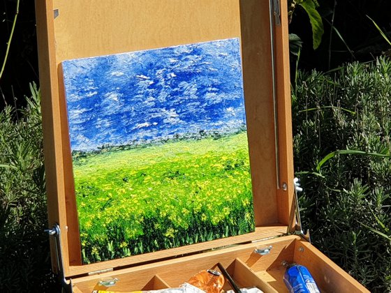 Green Yellow Field
