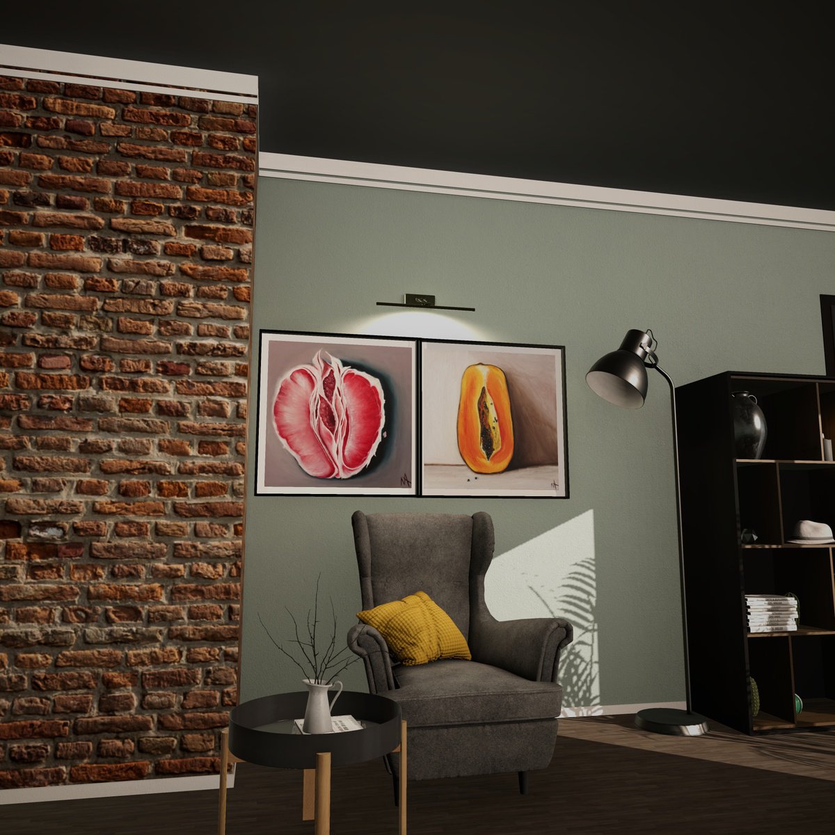 Photorealistic Still Life Oil Painting By Anastasiia Novitskaya, 39 X 20, Sweet Memories, Original Artwork