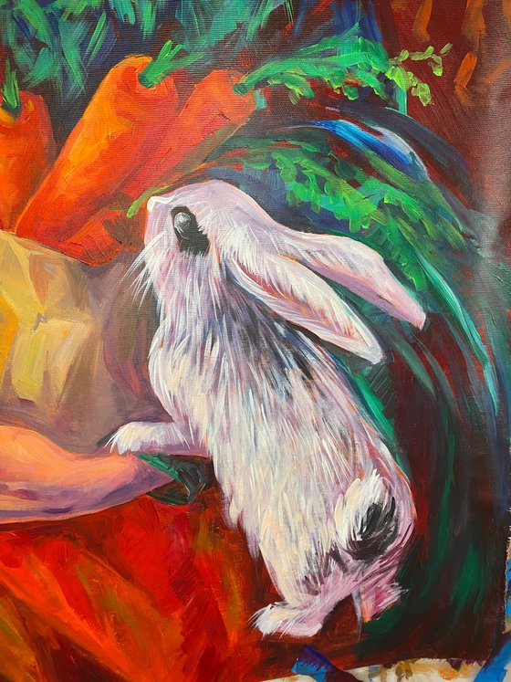 Madonna with Rabbits