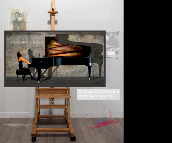 CONCERT GRAND III    60"X33"