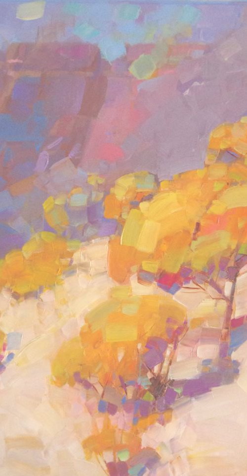 Grand Canyon Landscape oil painting  One of a kind Signed Hand Painted by Vahe Yeremyan