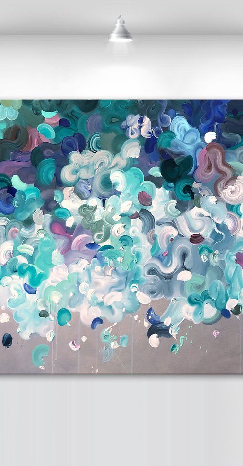 'Maris imbre' - 72x36" by Tatiana Georgieva