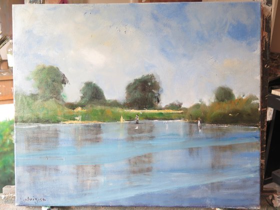 The River Ouse, Aug 27