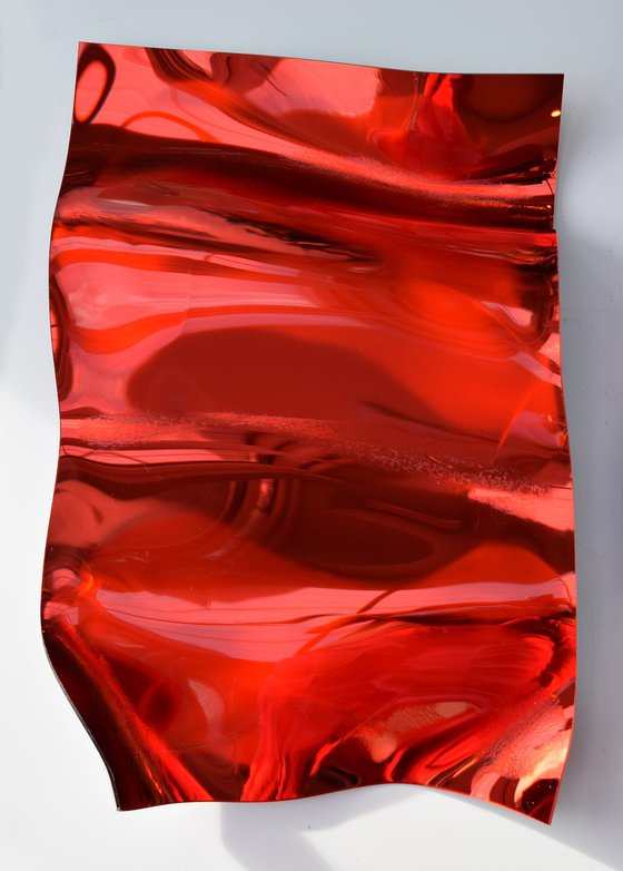 Scattered leaves In Red