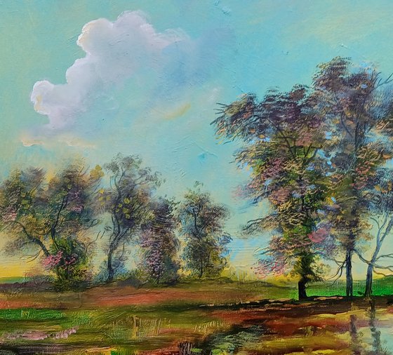 After Rain-figurative