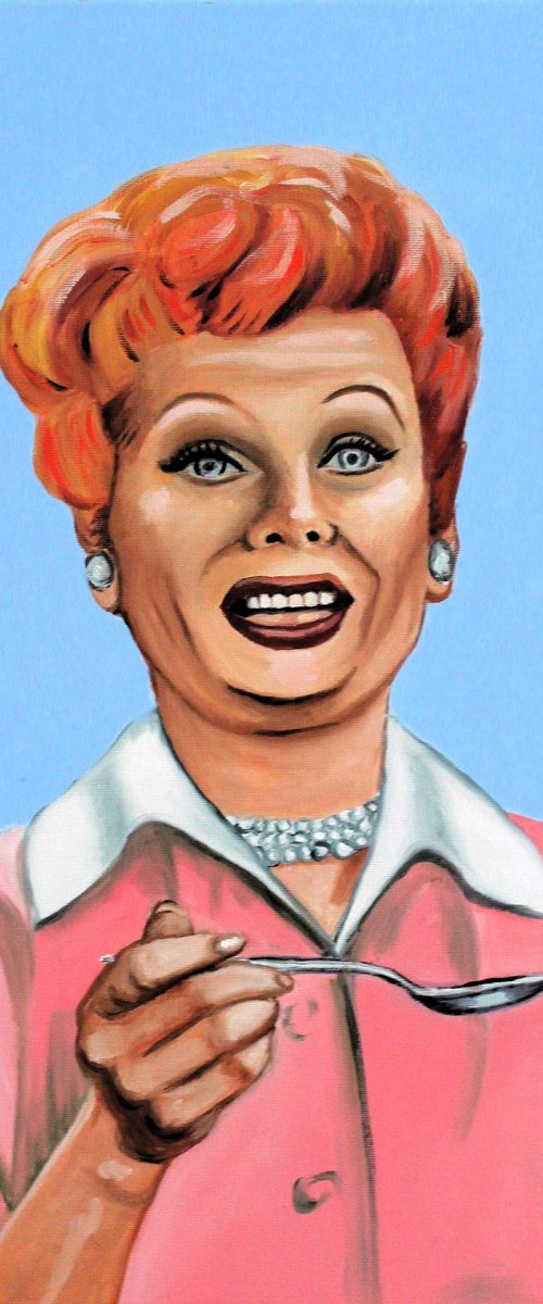 Lucile Ball as Lucy Ricado by Mathew Halpin