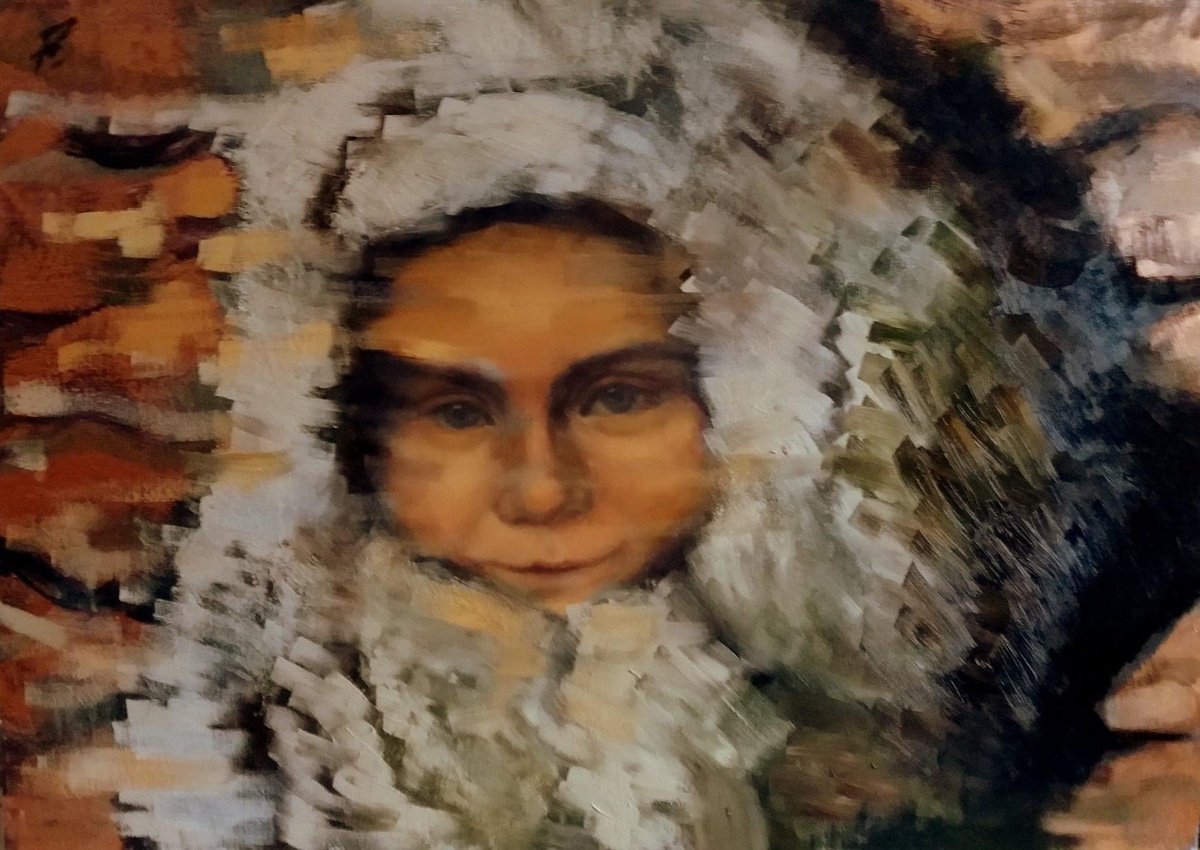 Portrait Of Innocence By Nikola Gulev, 39 X 28, Artwork For Sale On Artfinder