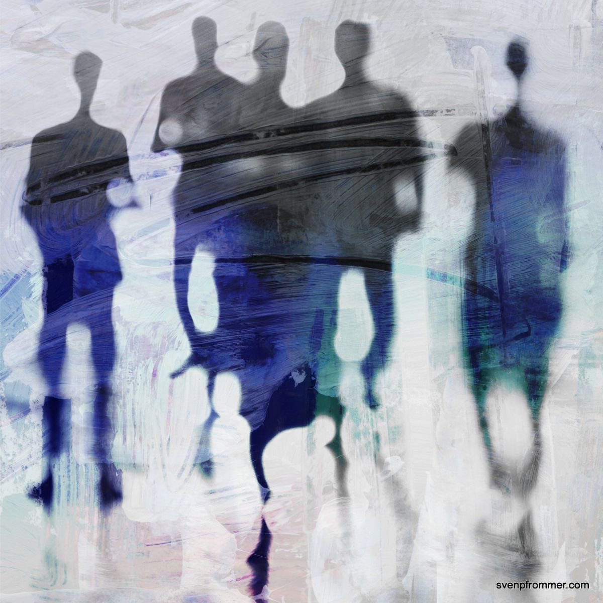 Abstract Photograph , Burma Blur Lxx By Sven Pfrommer, 39 X 39, Artwork For Sale On Artfinder
