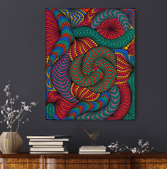 Hypnotic Psychedelic Bloom