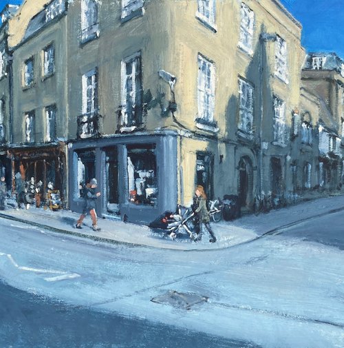 Corner of Trumpington and Pembroke Street by Ben Hughes