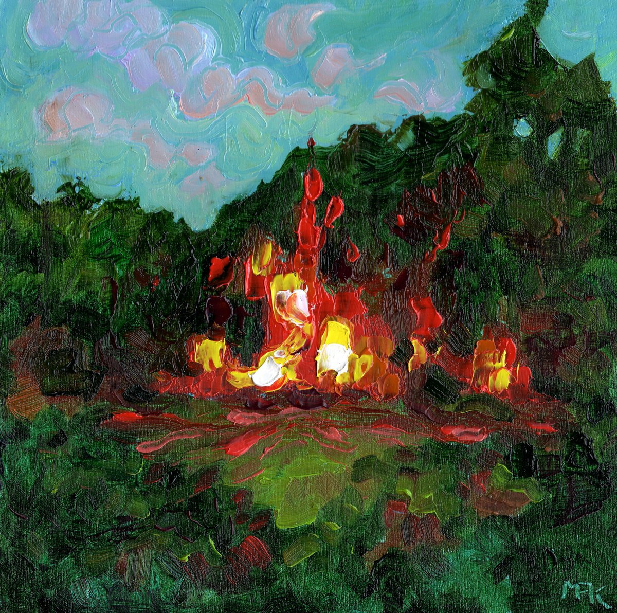 Small Fires #8 by Mary Kemp